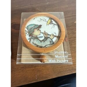 Vintage Hummel Ars Edition Musical Wall Picture Frere Jacques West Germany Wood